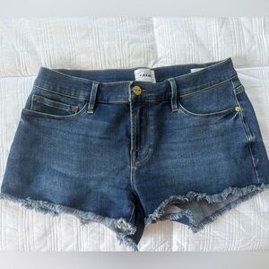 Frame Denim Classic Blue Jean Shorts